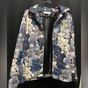 Teddy Bear Patterned Jacket